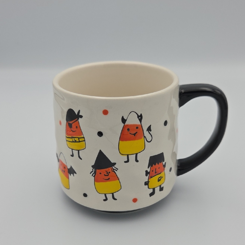 Lang by Design Cute Candy Corn In Costumes Halloween Coffee Ceramic Mug